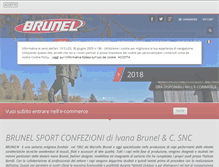Tablet Screenshot of brunelsport.com